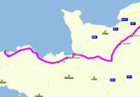 Die Route von Ardara nach Letterkenny